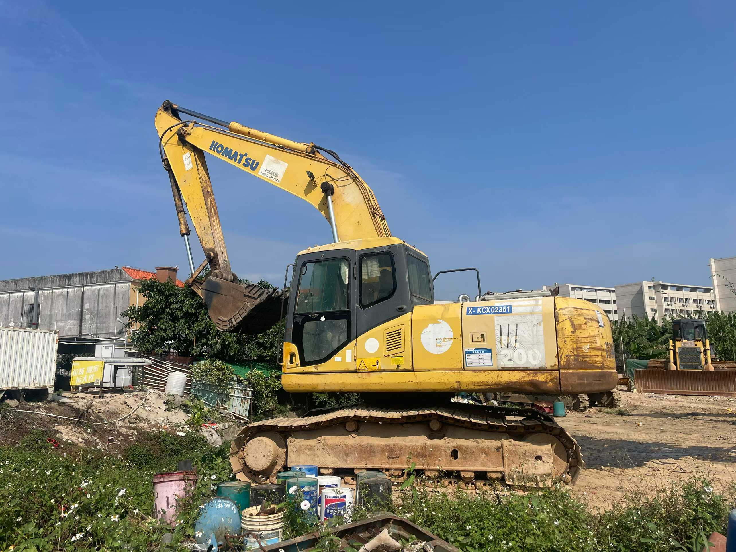 Buy Komatsu PW200-7 Used Excavator / 4 Used Komatsu PW200-7 Excavator 2016 Model / 4