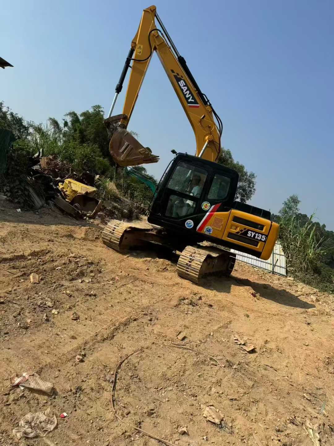 Buy Sany SY135 Used Excavator / 3 Used Sany SY135 Excavator 2016 Model / 3