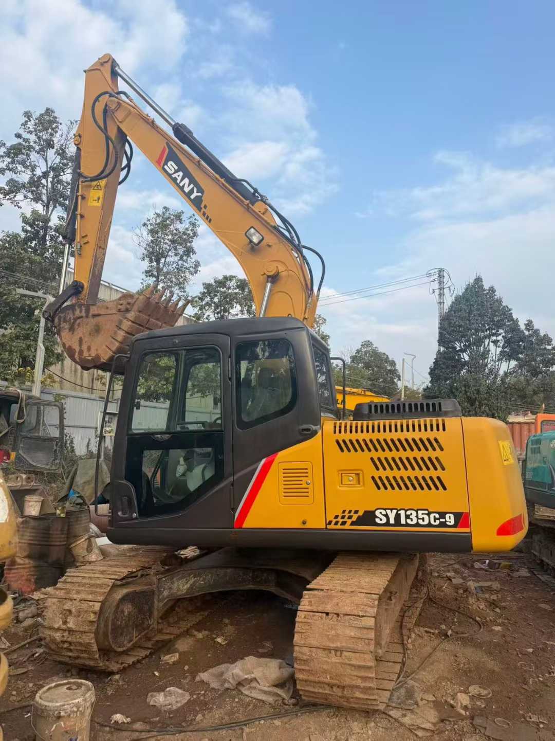 Buy Sany SY135 Used Excavator / 1