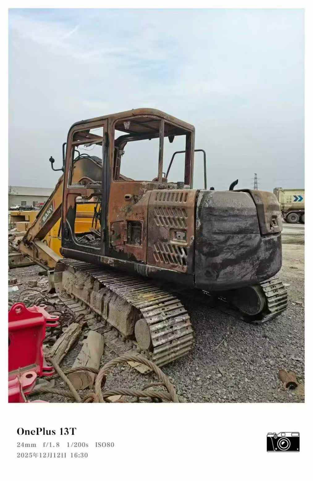 Buy Sany SY75 Used Excavator / 3 Used Sany SY75 Excavator 2021 Model / 3