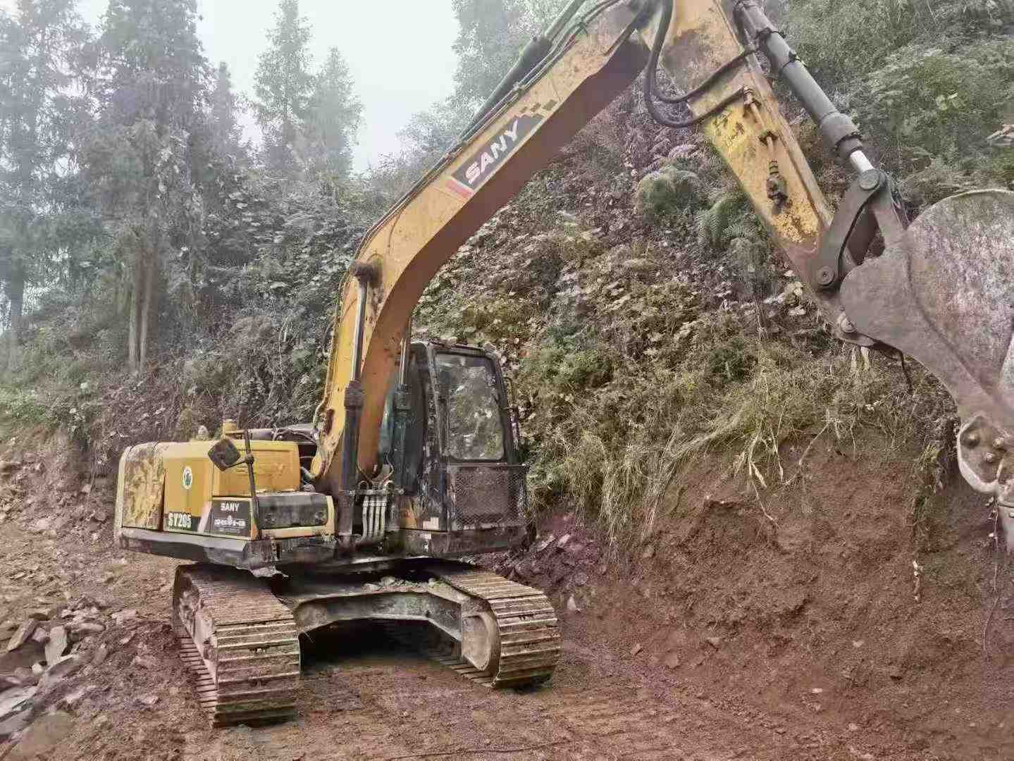 Buy Sany SY55 Used Excavator / 4 Used Sany SY55 Excavator 2020 Model / 4