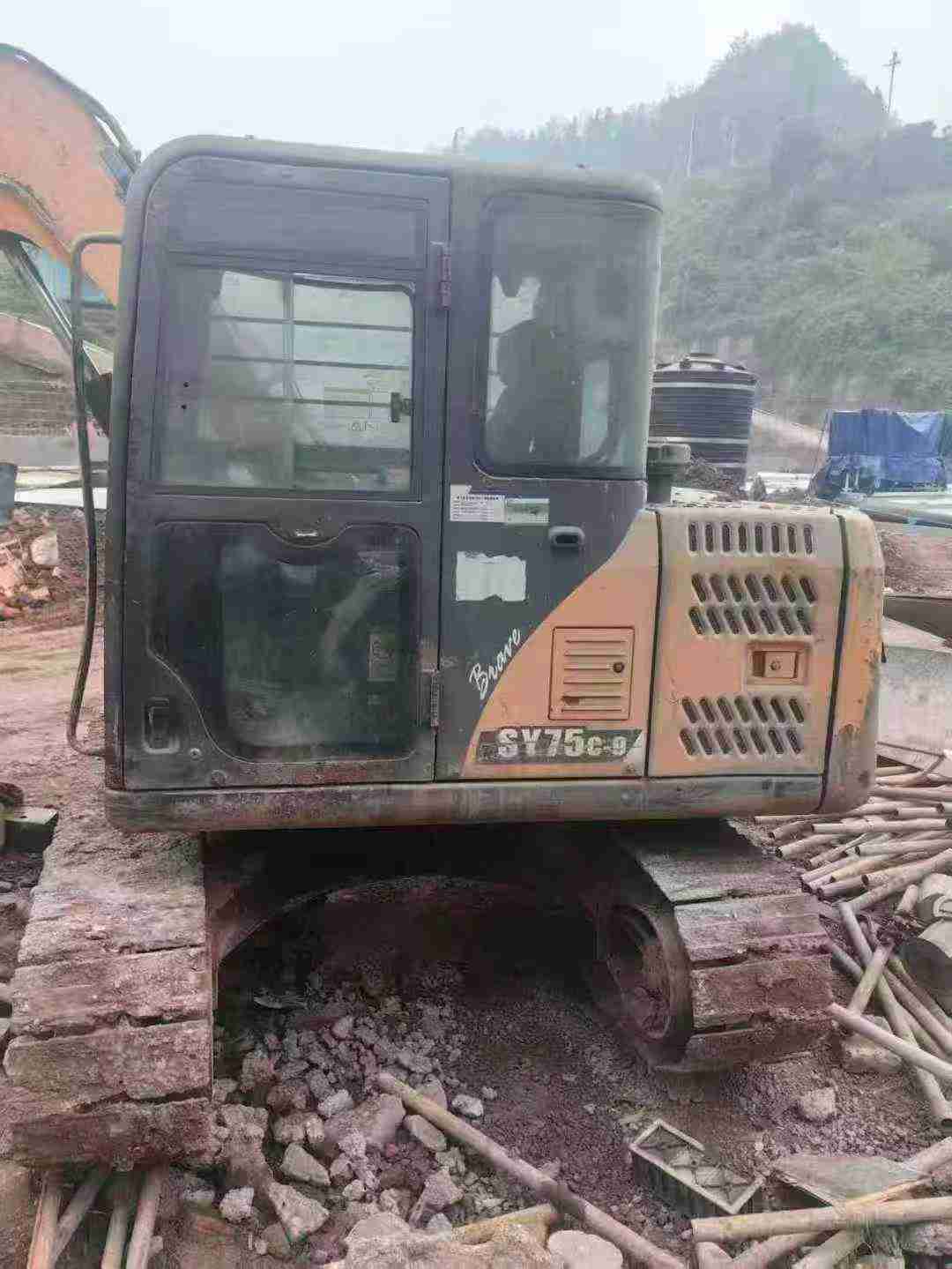 Buy Sany SY75 Used Excavator / 2 Used Sany SY75 Excavator 2013 Model / 2