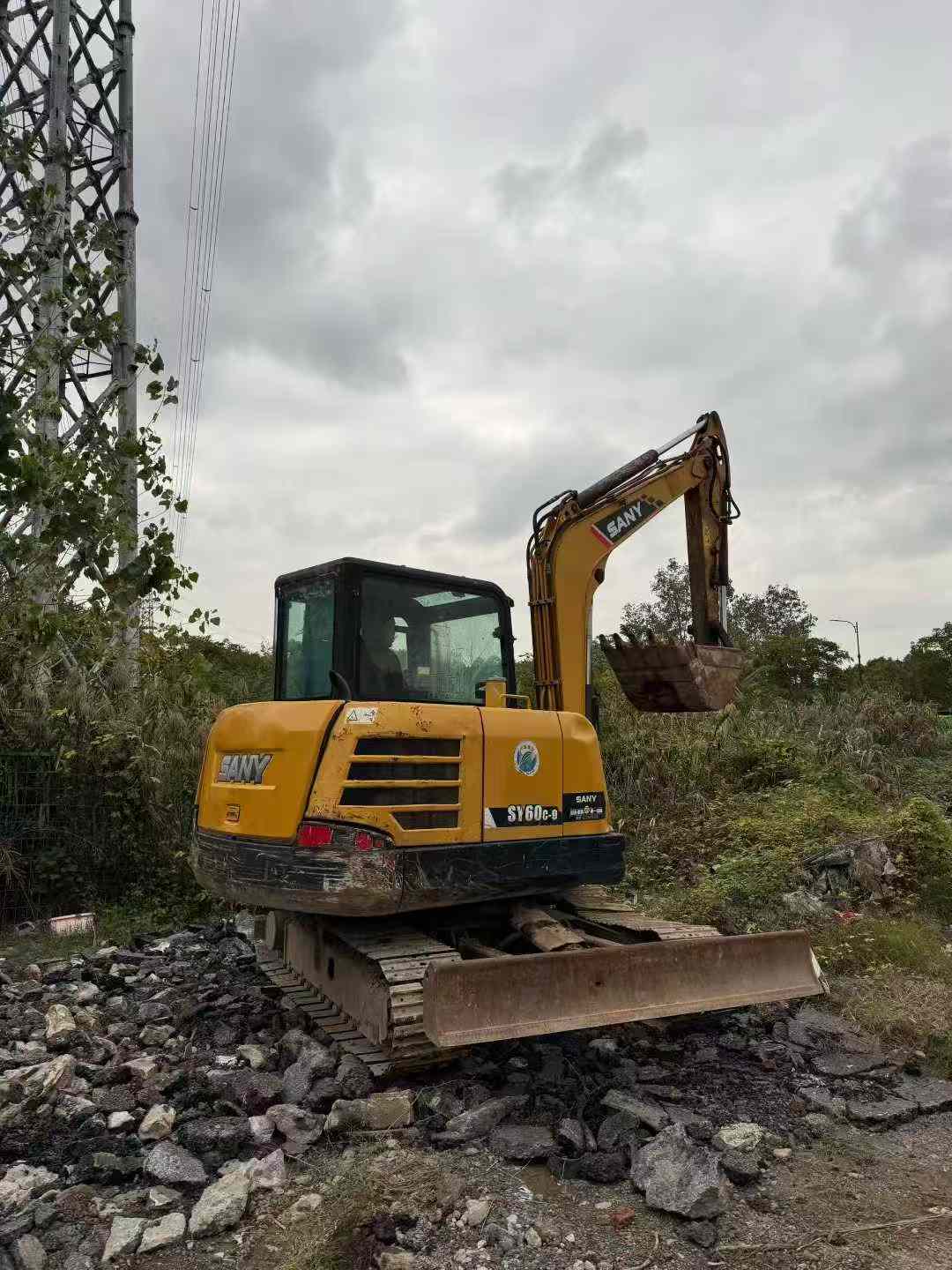 Buy Sany SY55 Used Excavator / 8 Used Sany SY55 Excavator 2018 Model / 8