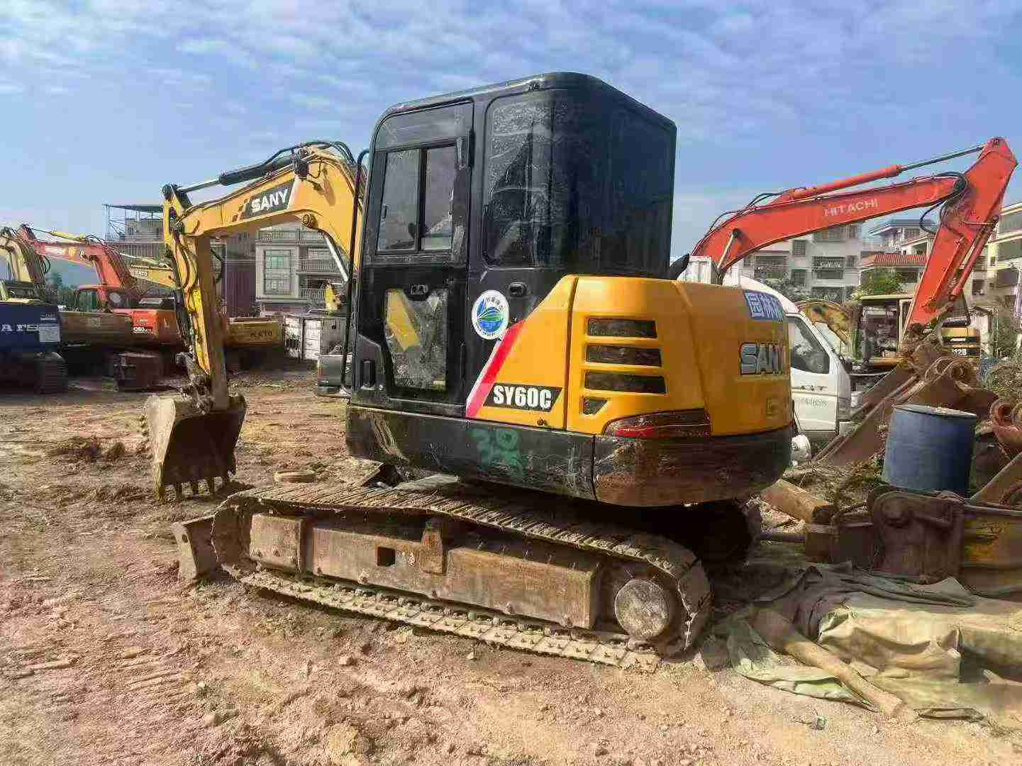 Buy Sany SY60 Used Excavator / 1