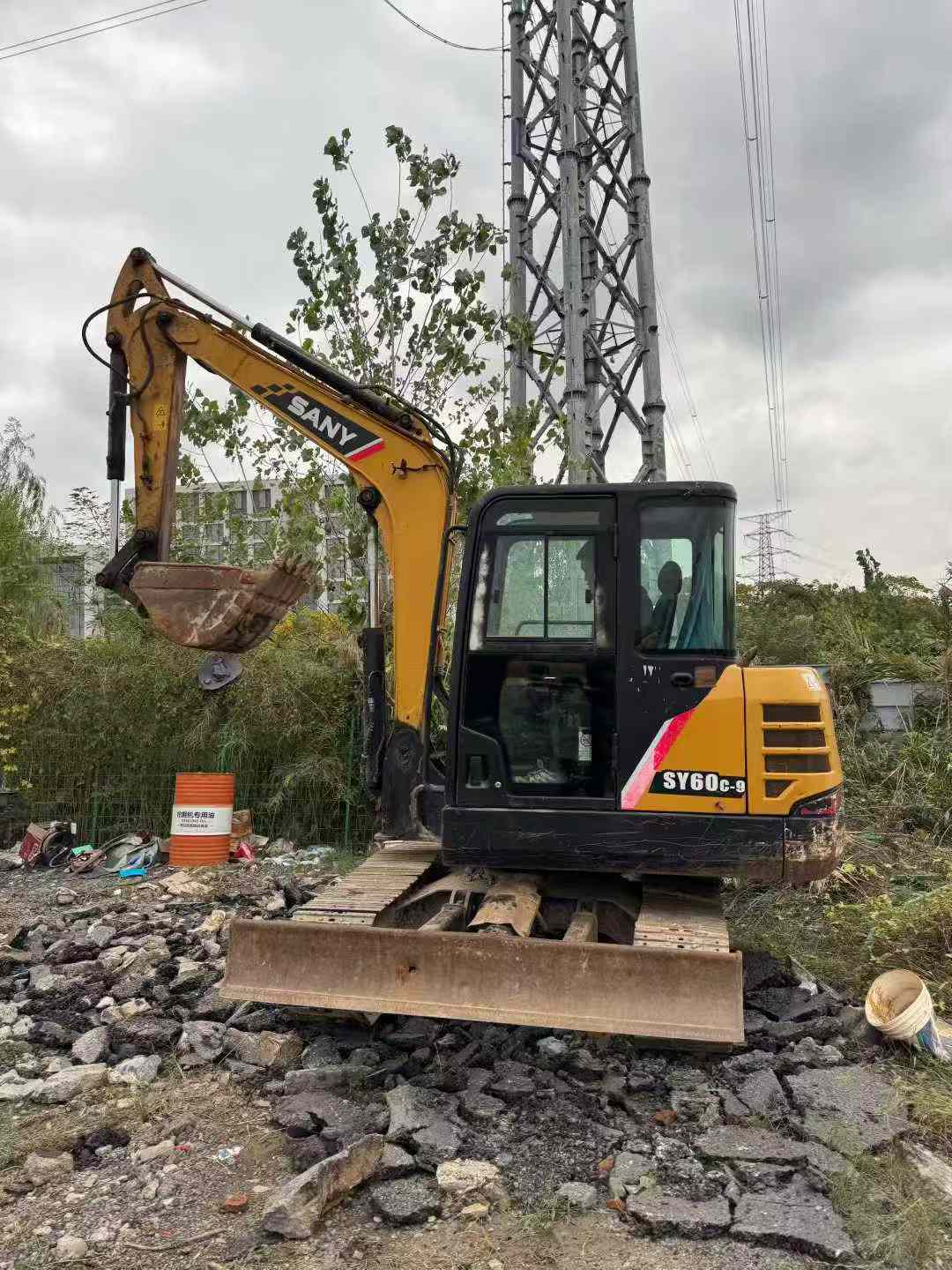 Buy Sany SY55 Used Excavator / 3 Used Sany SY55 Excavator 2018 Model / 3