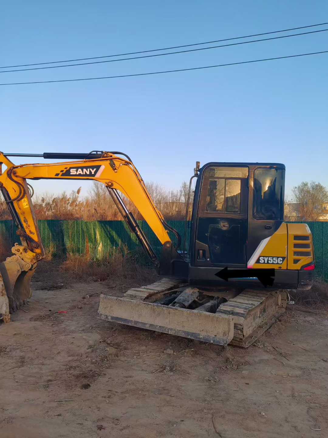 Buy Sany SY55 Used Excavator / 1