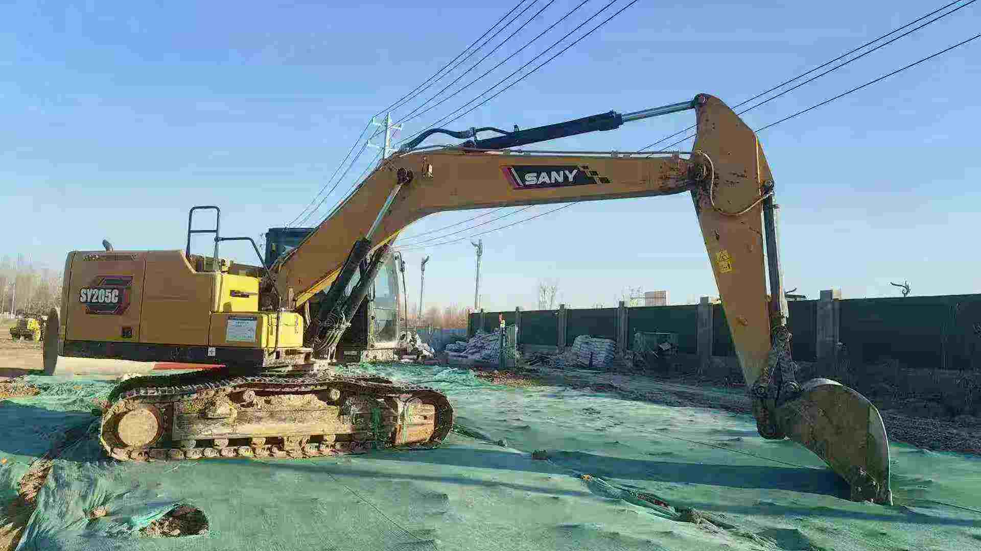Buy Sany SY205H Used Excavator / 5 Used Sany SY205H Excavator 2023 Model / 5