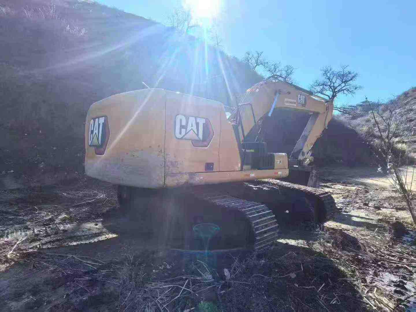 Buy Caterpillar CT60 Used Excavator / 1