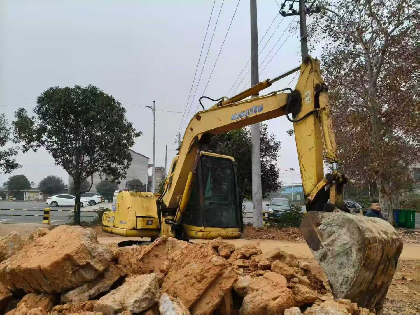 Used Komatsu PC60-7 Excavator 2016 Model / 8