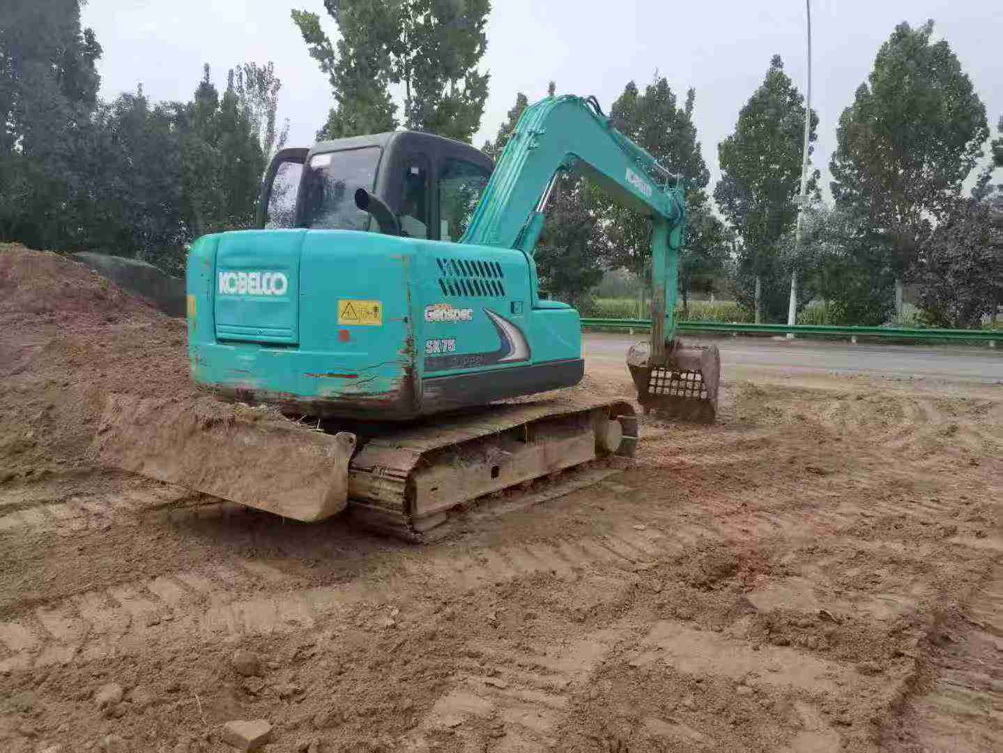 Used Kobelco SK75 Excavator 2018 Model / 2