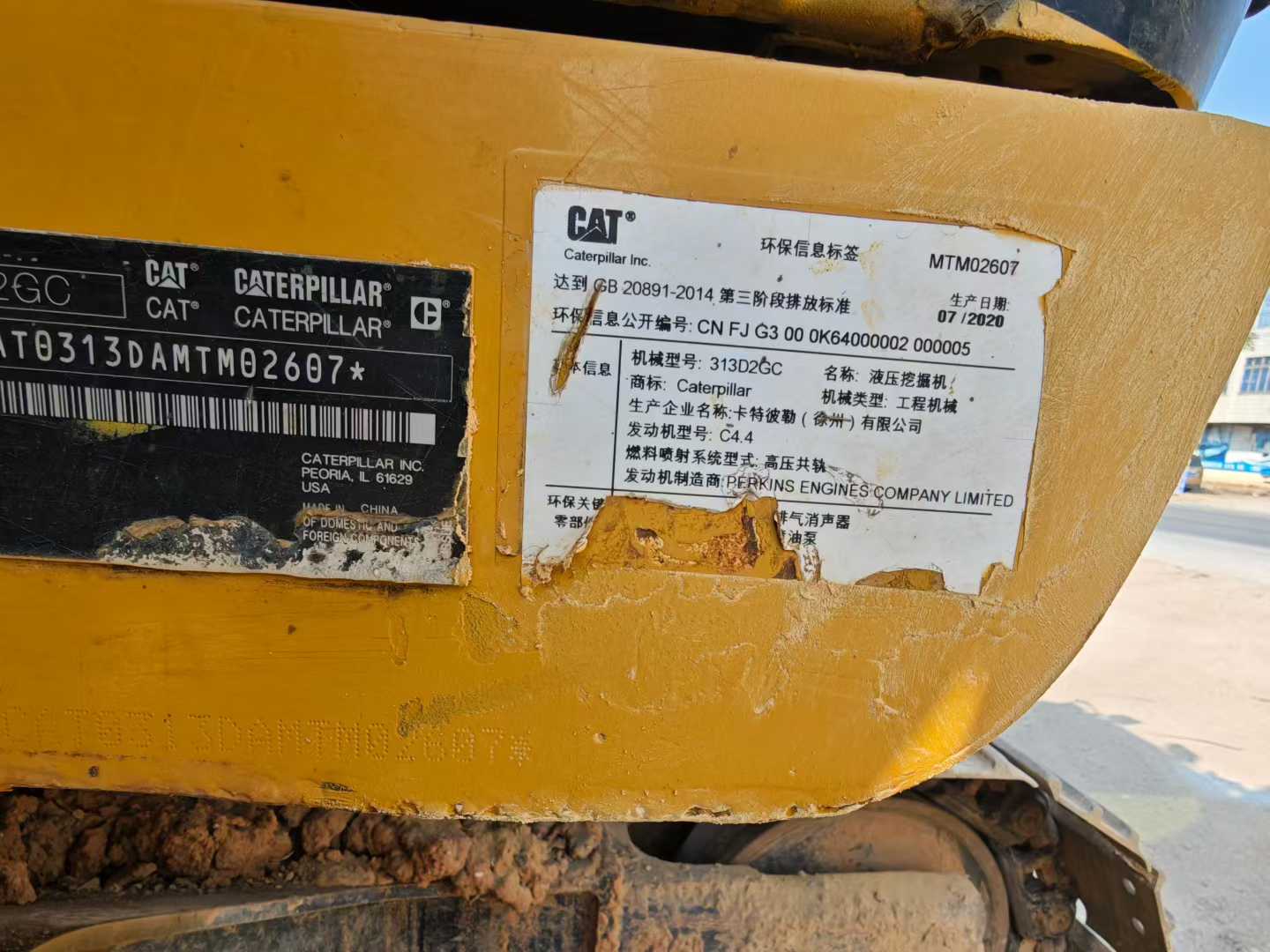 Buy Caterpillar 313D2 Used Excavator / 6 Used Caterpillar 313D2 Excavator 2020 Model / 6