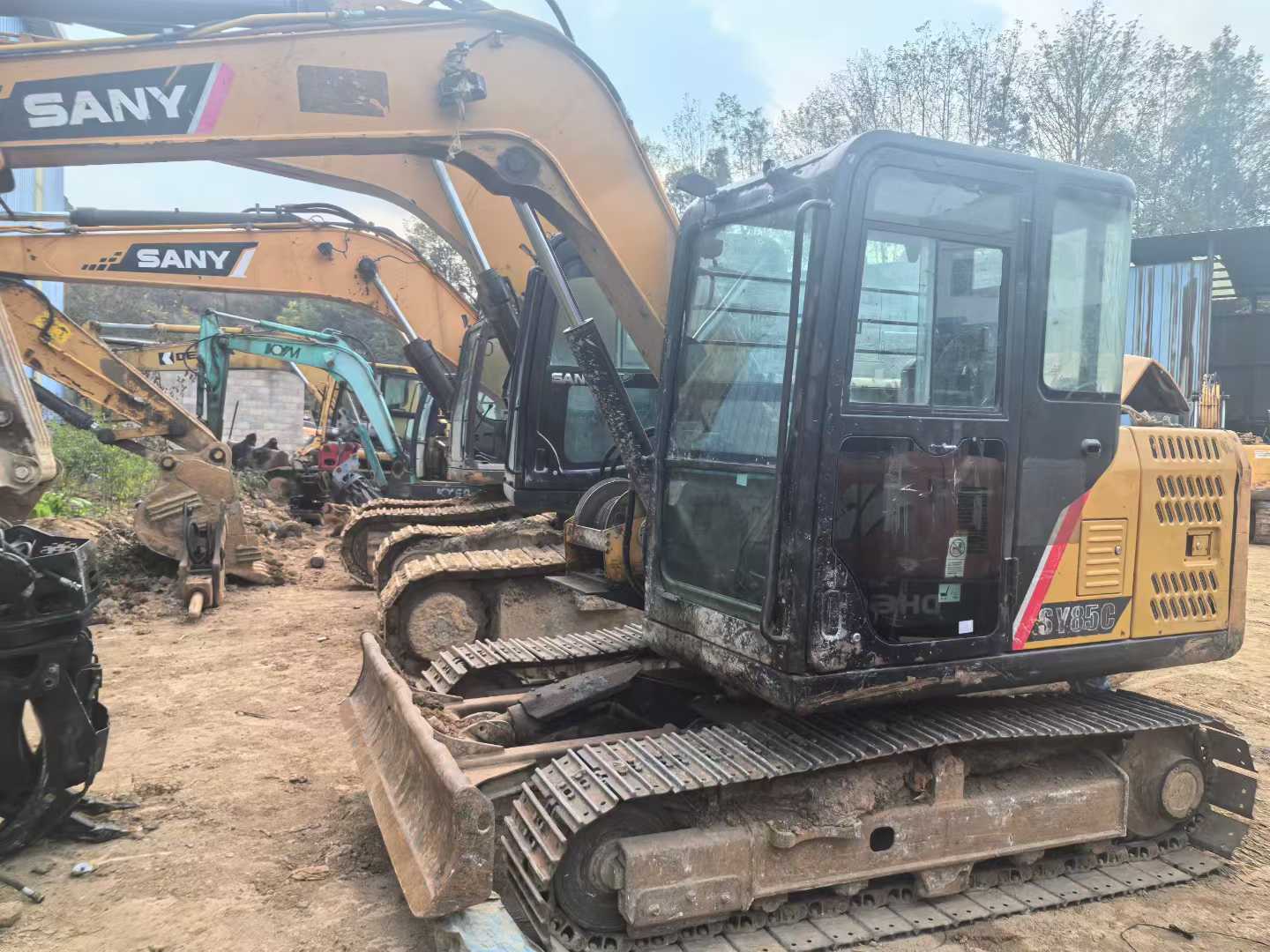 Buy Sany SY75 Used Excavator / 8 Used Sany SY75 Excavator 2019 Model / 8