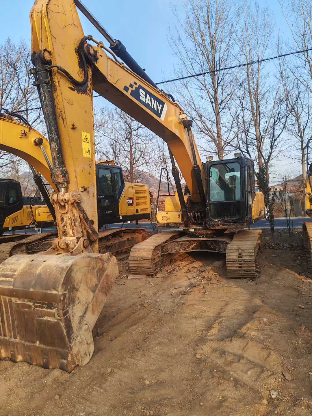 Buy Sany SY215W Used Excavator / 1