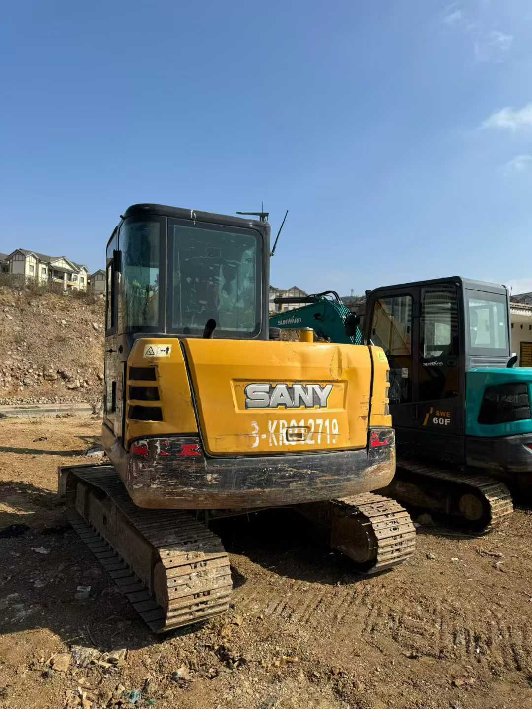 Buy Sany SY60 Used Excavator / 3 Used Sany SY60 Excavator 2021 Model / 3