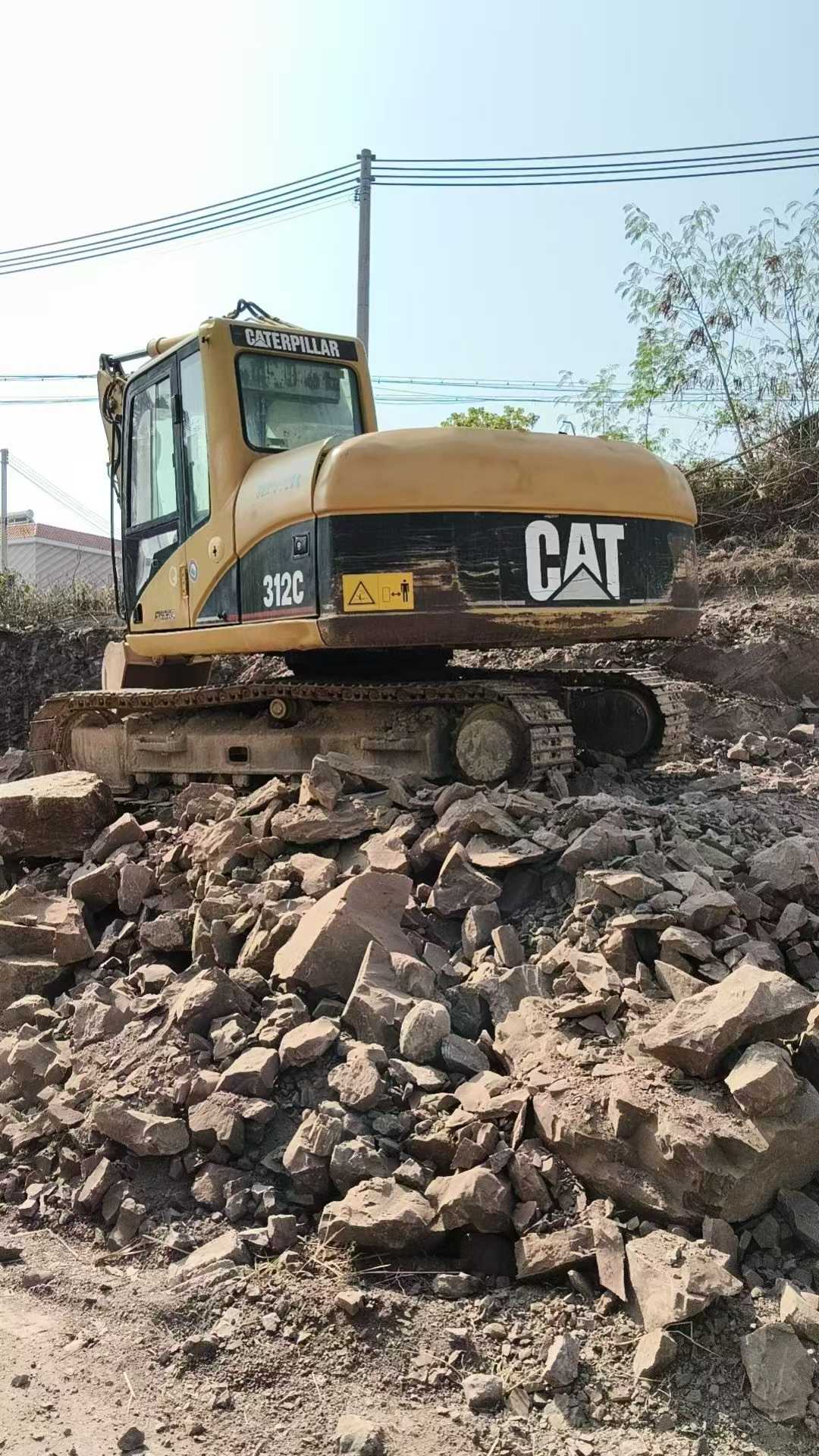 Buy Caterpillar 312C Used Excavator / 1