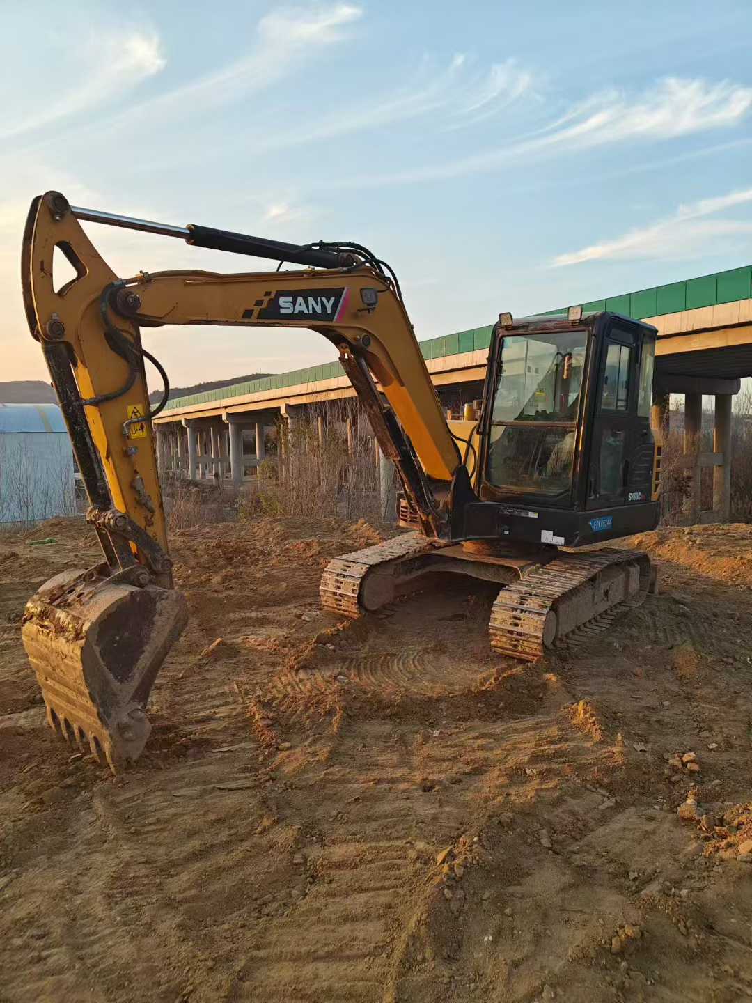Buy Sany SY60 Used Excavator / 3 Used Sany SY60 Excavator 2022 Model / 3
