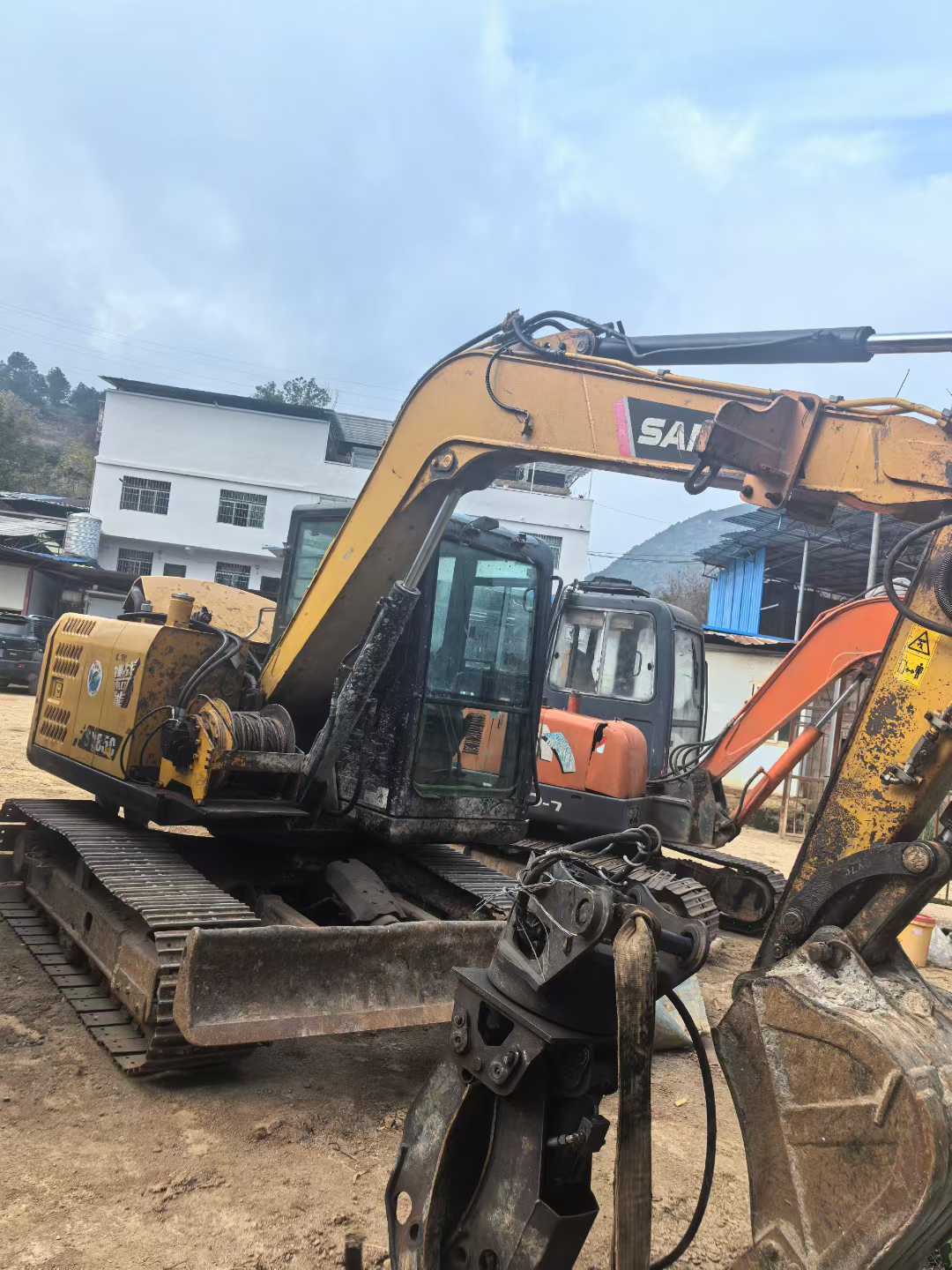 Buy Sany SY75 Used Excavator / 1
