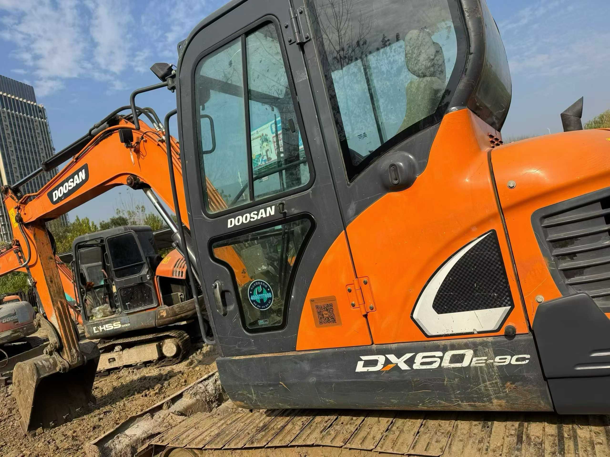 Buy Doosan DX60 Used Excavator / 7 Used Doosan DX60 Excavator 2020 Model / 7