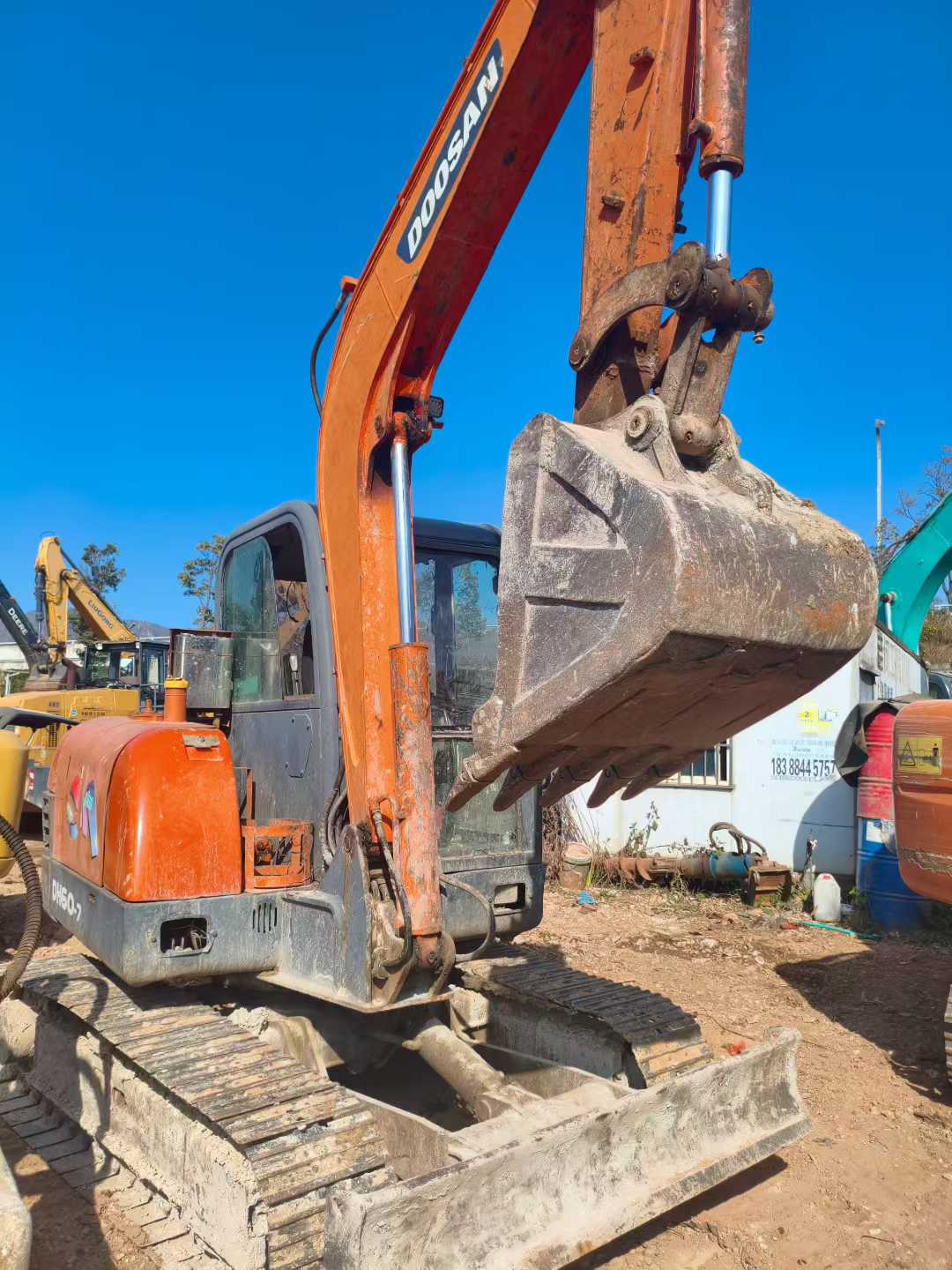 Buy Doosan DX60 Used Excavator / 3 Used Doosan DX60 Excavator 2016 Model / 3