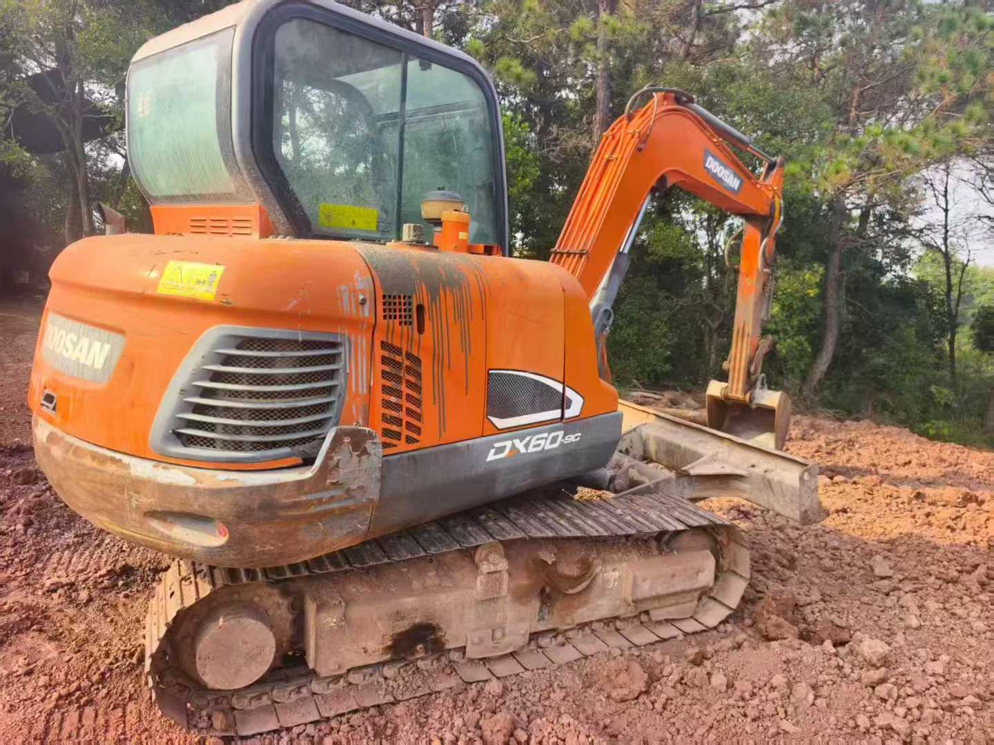 Buy Doosan DX60 Used Excavator / 7 Used Doosan DX60 Excavator 2018 Model / 7