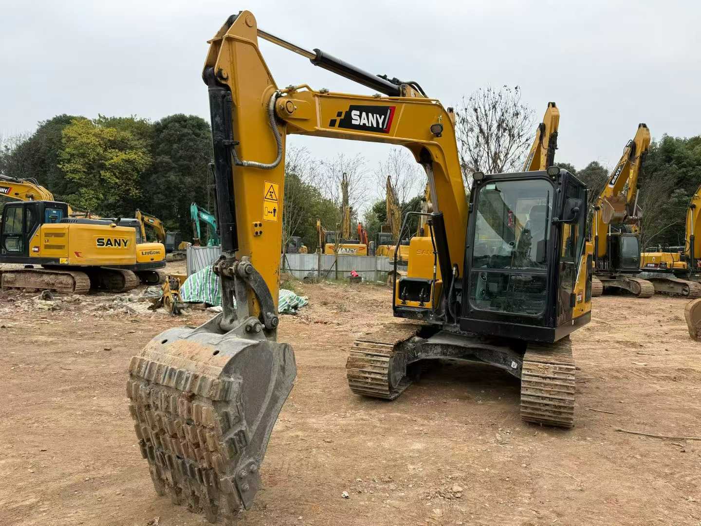 Buy Sany SY75 Used Excavator / 4 Used Sany SY75 Excavator 2025 Model / 4