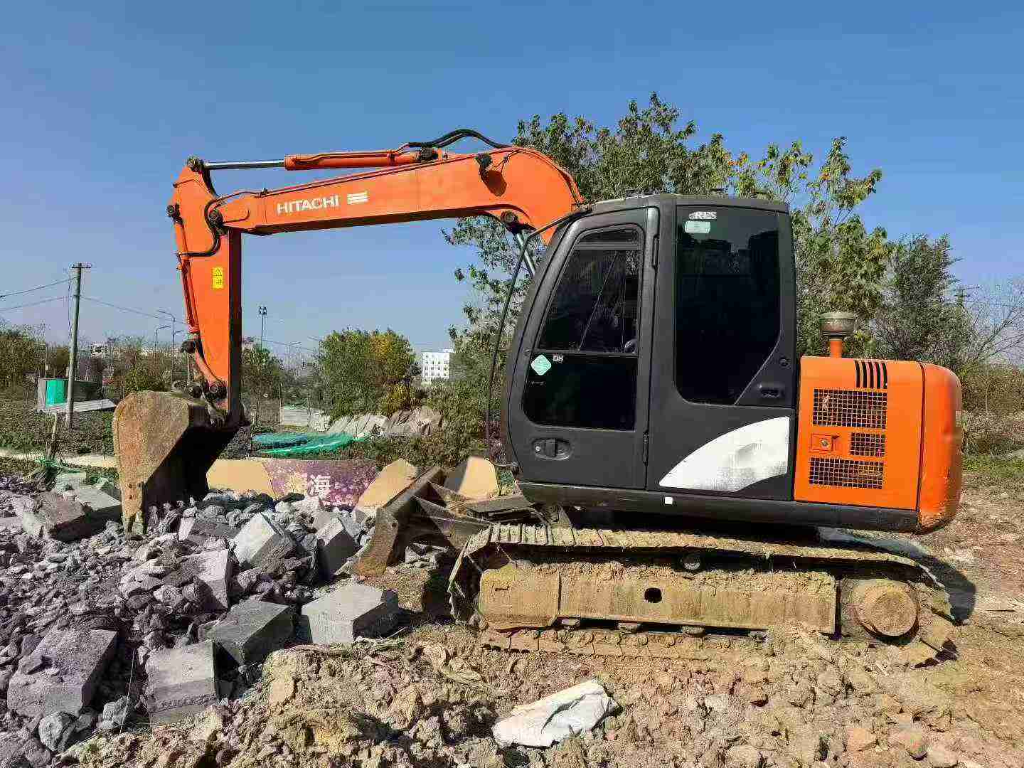 Buy Hitachi ZX70 Used Excavator / 9 Used Hitachi ZX70 Excavator 2019 Model / 9