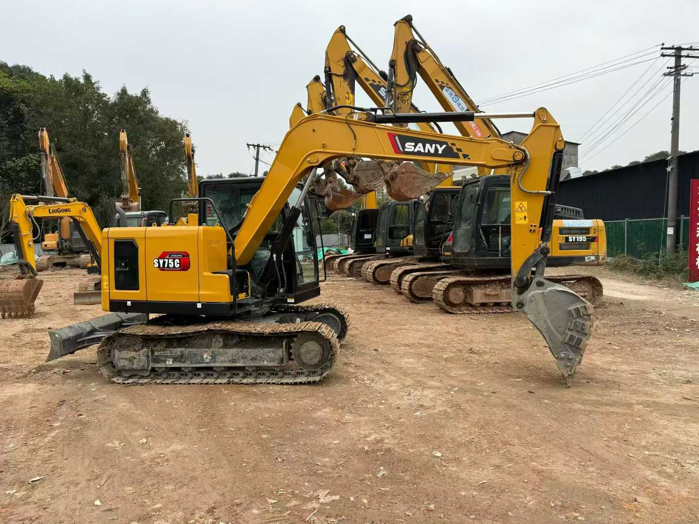 Buy Sany SY75 Used Excavator / 2 Used Sany SY75 Excavator 2025 Model / 2