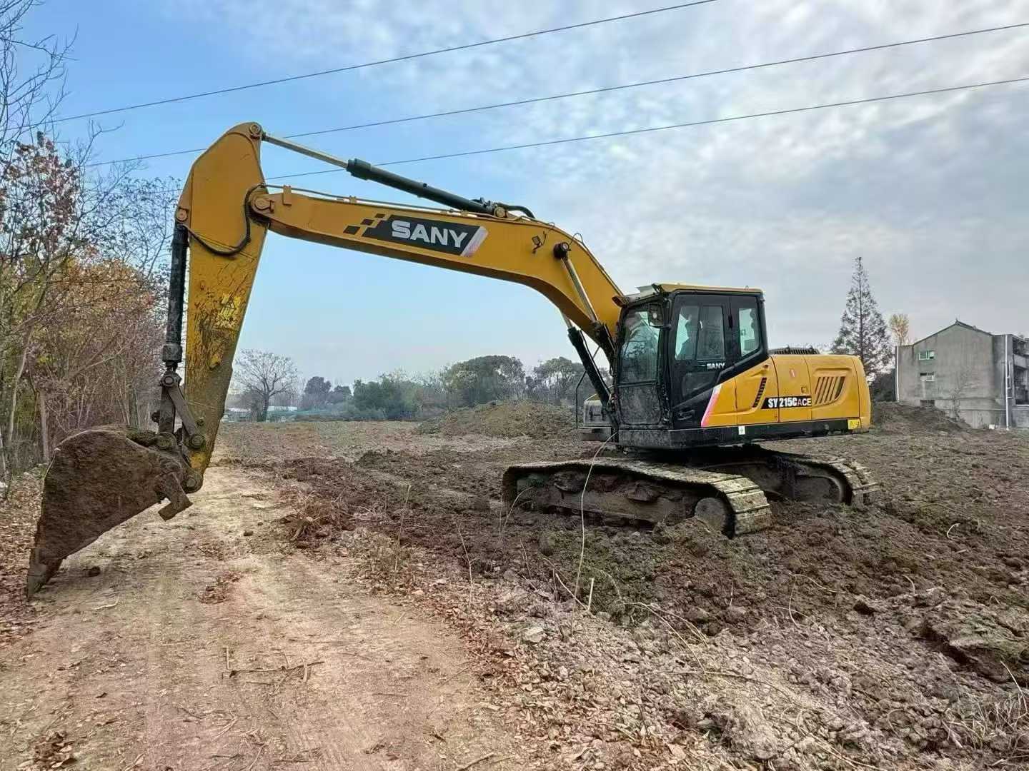 Buy Sany SY215W Used Excavator / 9 Used Sany SY215W Excavator 2021 Model / 9