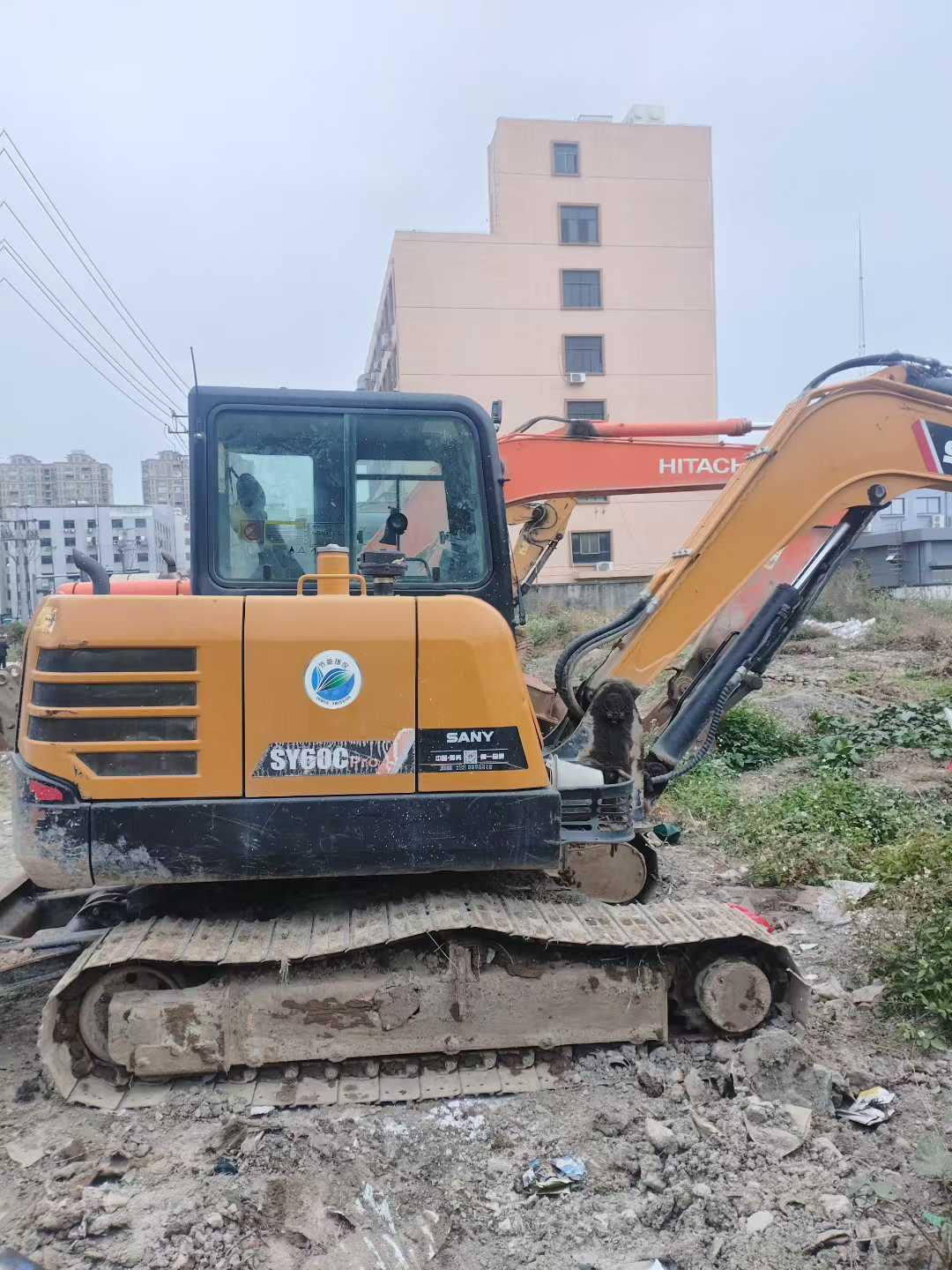 Buy Sany SY55 Used Excavator / 4 Used Sany SY55 Excavator 2021 Model / 4
