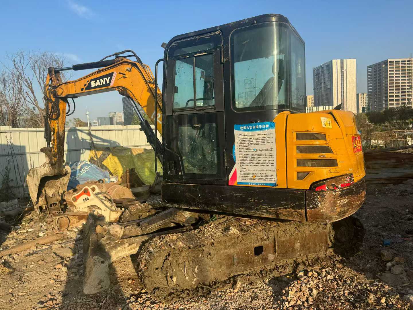 Used Sany SY55 Excavator 2020 Model / 6