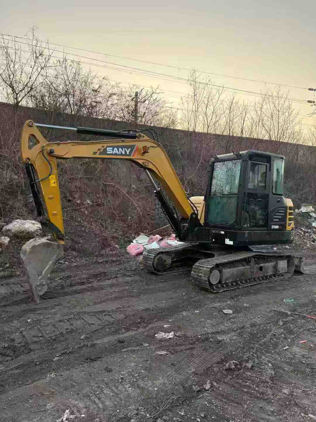 Buy Sany SY60 Used Excavator / 6 Used Sany SY60 Excavator 2021 Model / 6