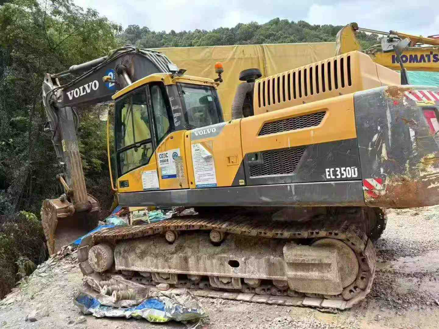 Buy Volvo EW50 Used Excavator / 4 Used Volvo EW50 Excavator 2018 Model / 4