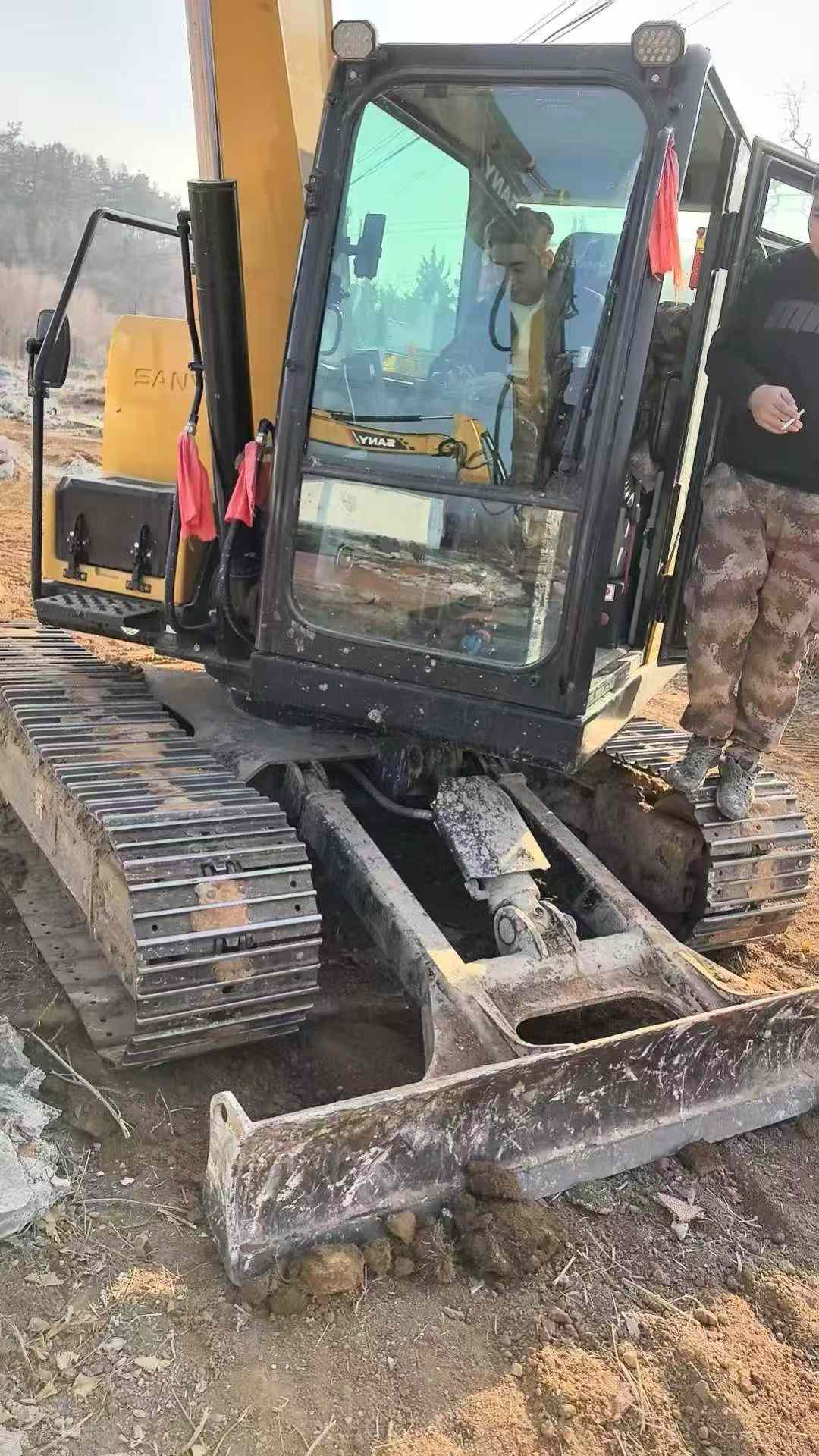 Buy Sany SY75 Used Excavator / 6 Used Sany SY75 Excavator 2023 Model / 6