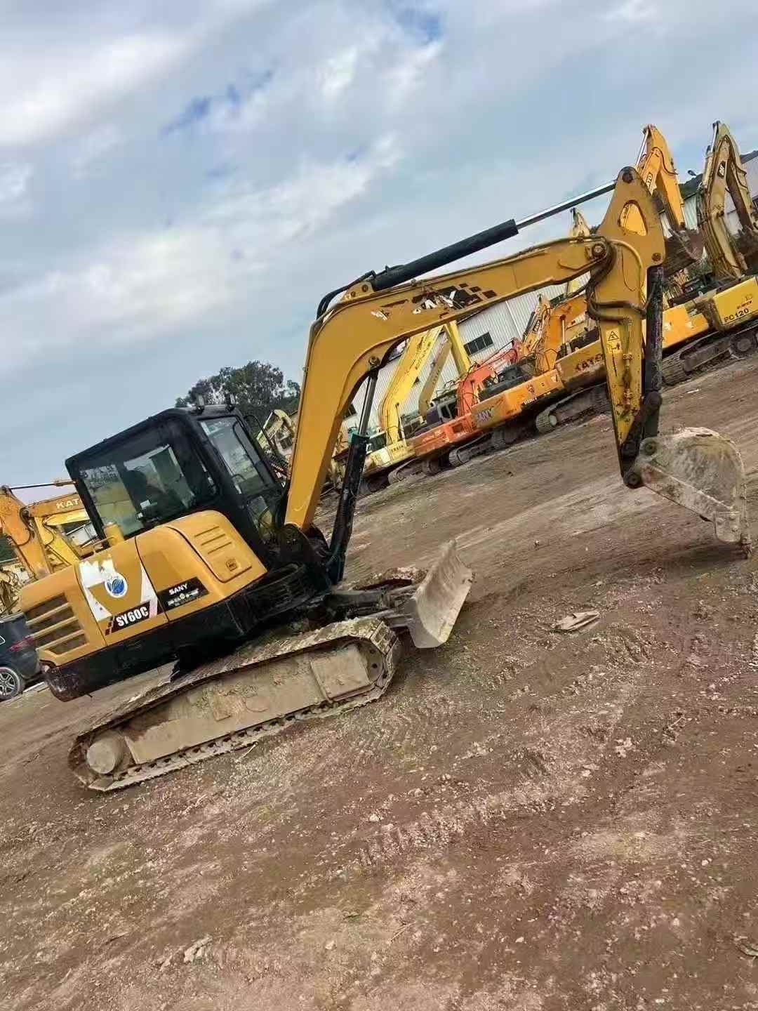 Buy Sany SY60 Used Excavator / 3 Used Sany SY60 Excavator 2019 Model / 3