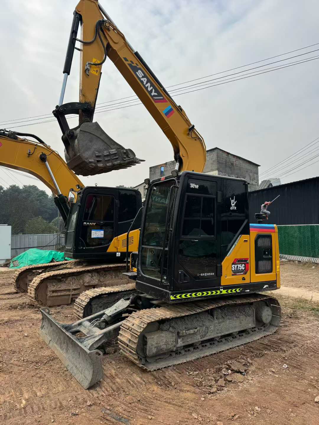 Buy Sany SY75 Used Excavator / 5 Used Sany SY75 Excavator 2024 Model / 5