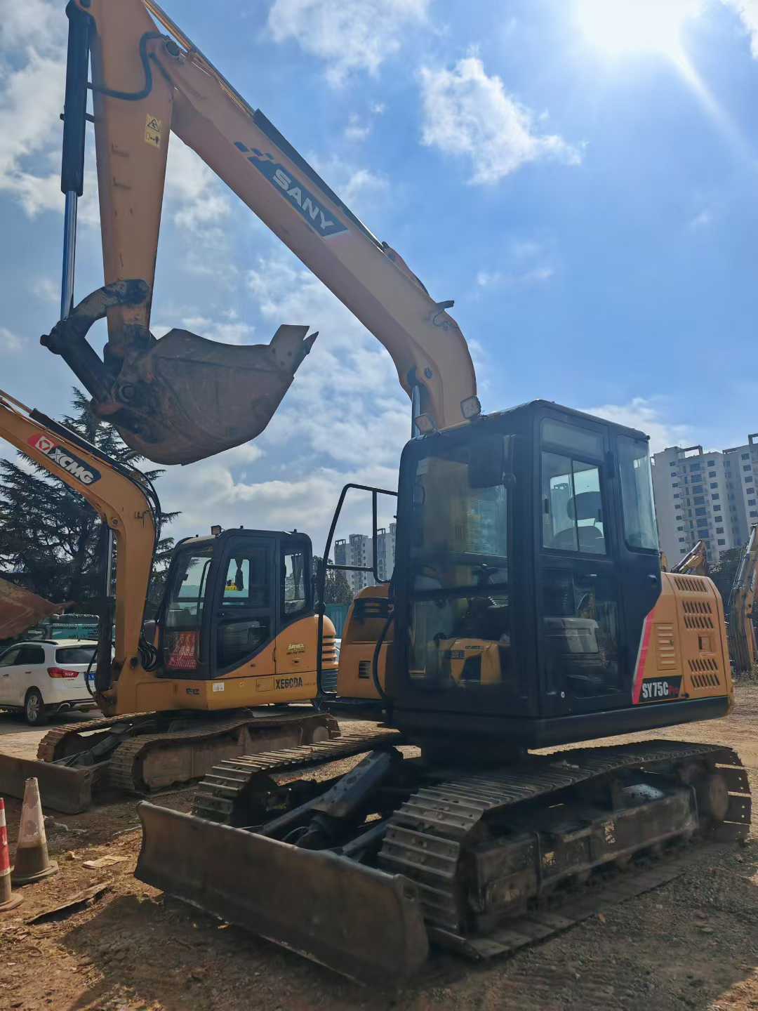 Used Sany SY75 Excavator 2021 Model / 7