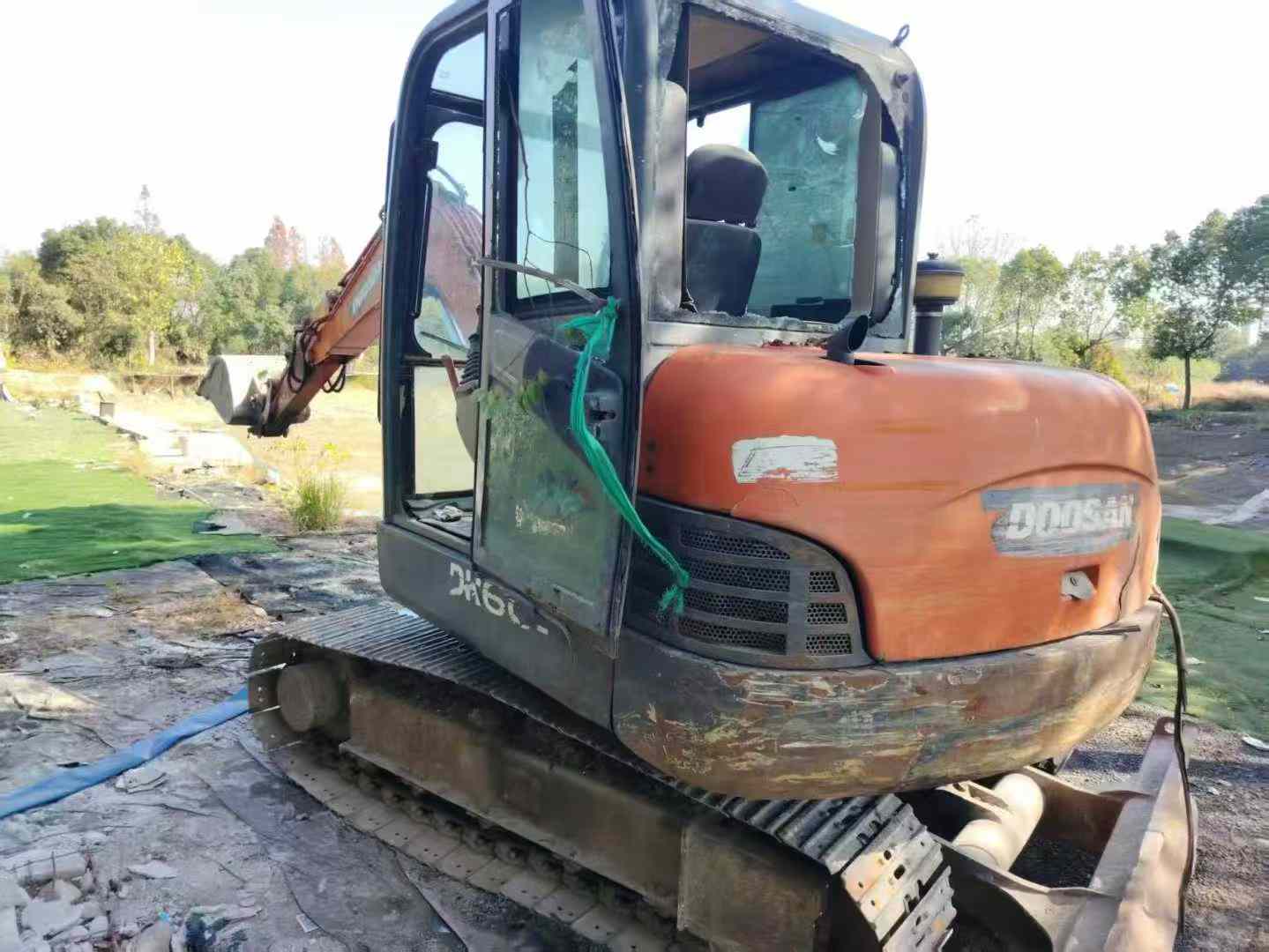 Buy Doosan DX60 Used Excavator / 3 Used Doosan DX60 Excavator 2016 Model / 3