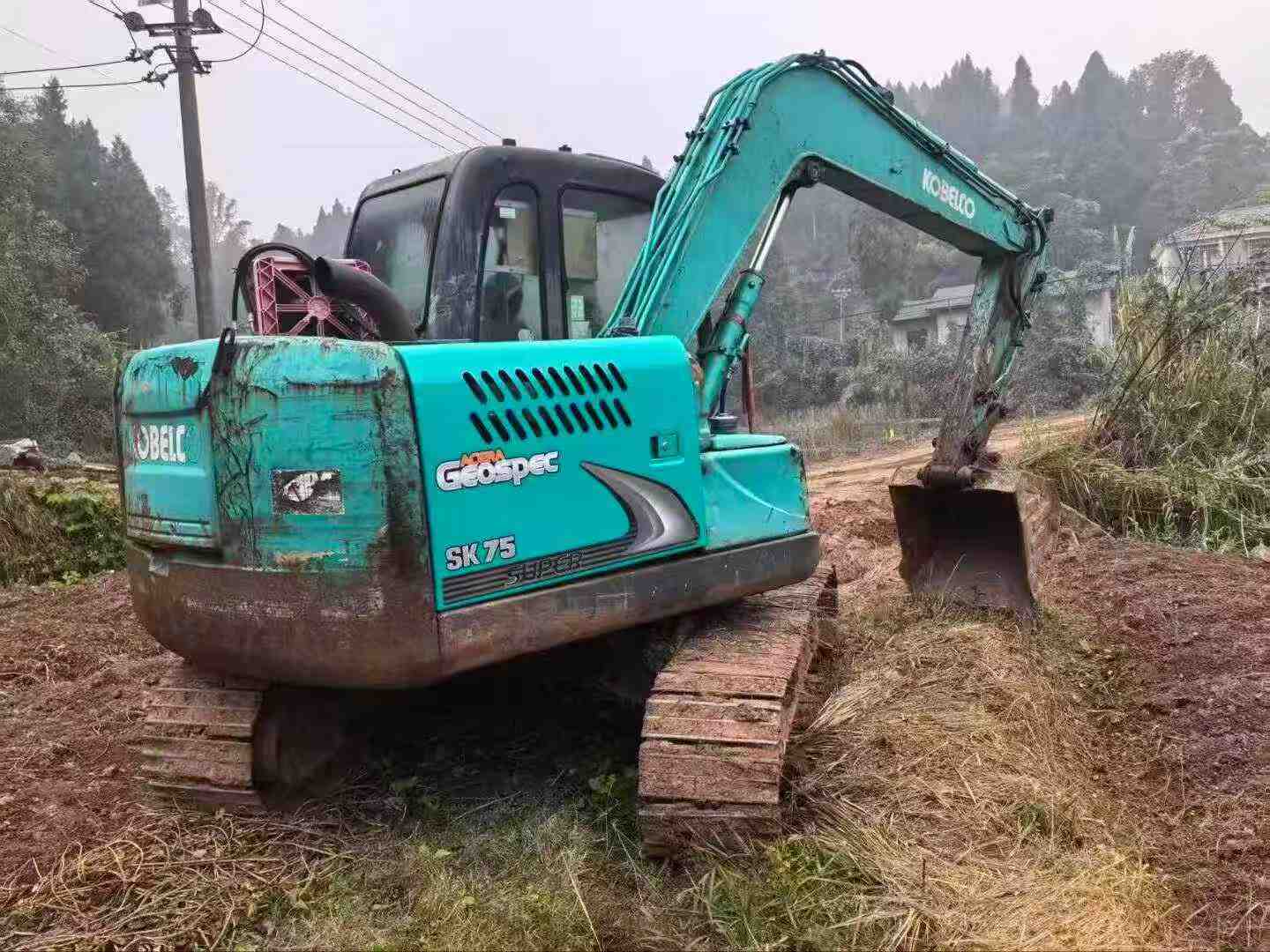 Buy Kobelco SK75 Used Excavator / 4 Used Kobelco SK75 Excavator 2016 Model / 4