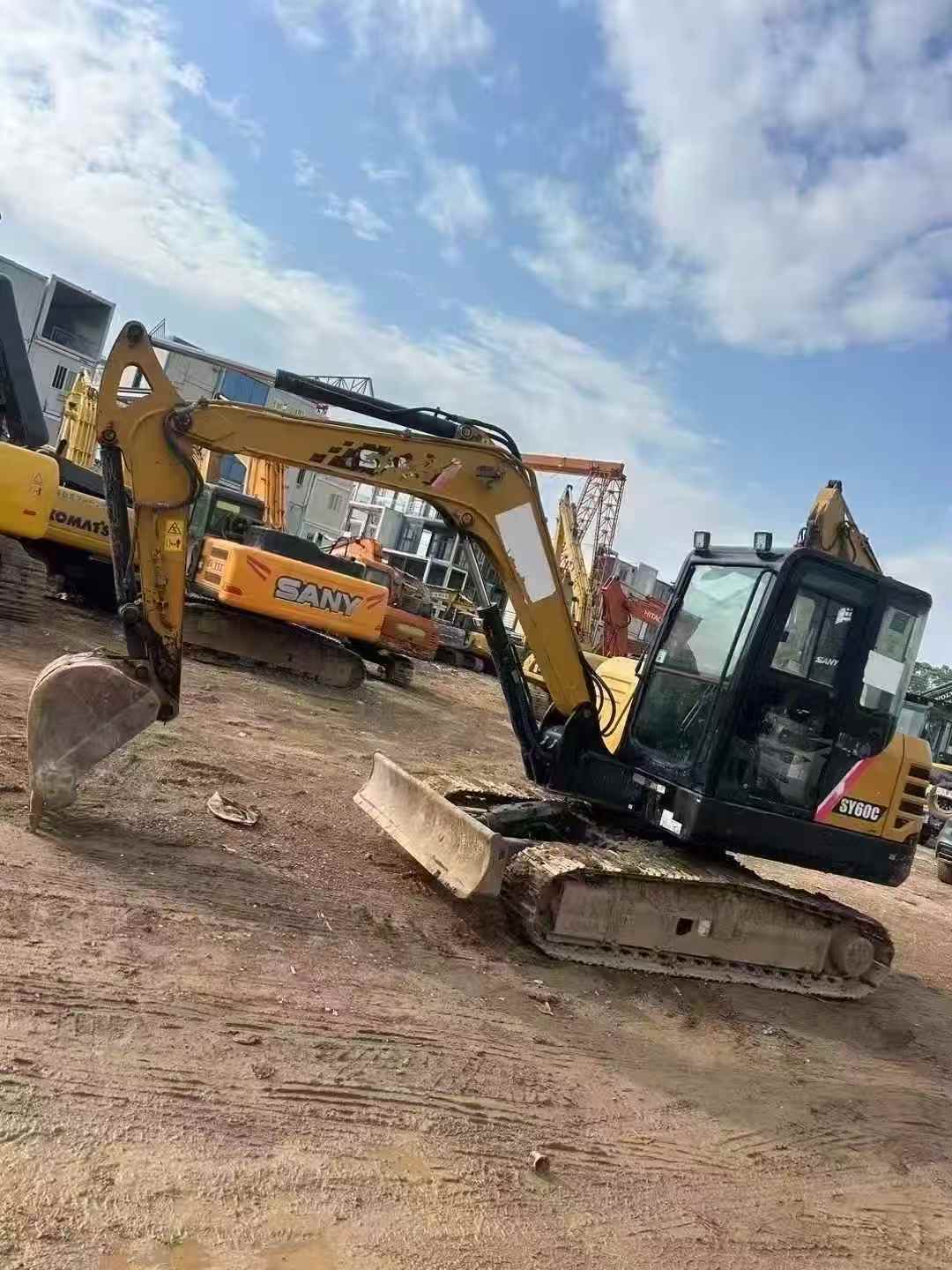 Buy Sany SY60 Used Excavator / 8 Used Sany SY60 Excavator 2019 Model / 8
