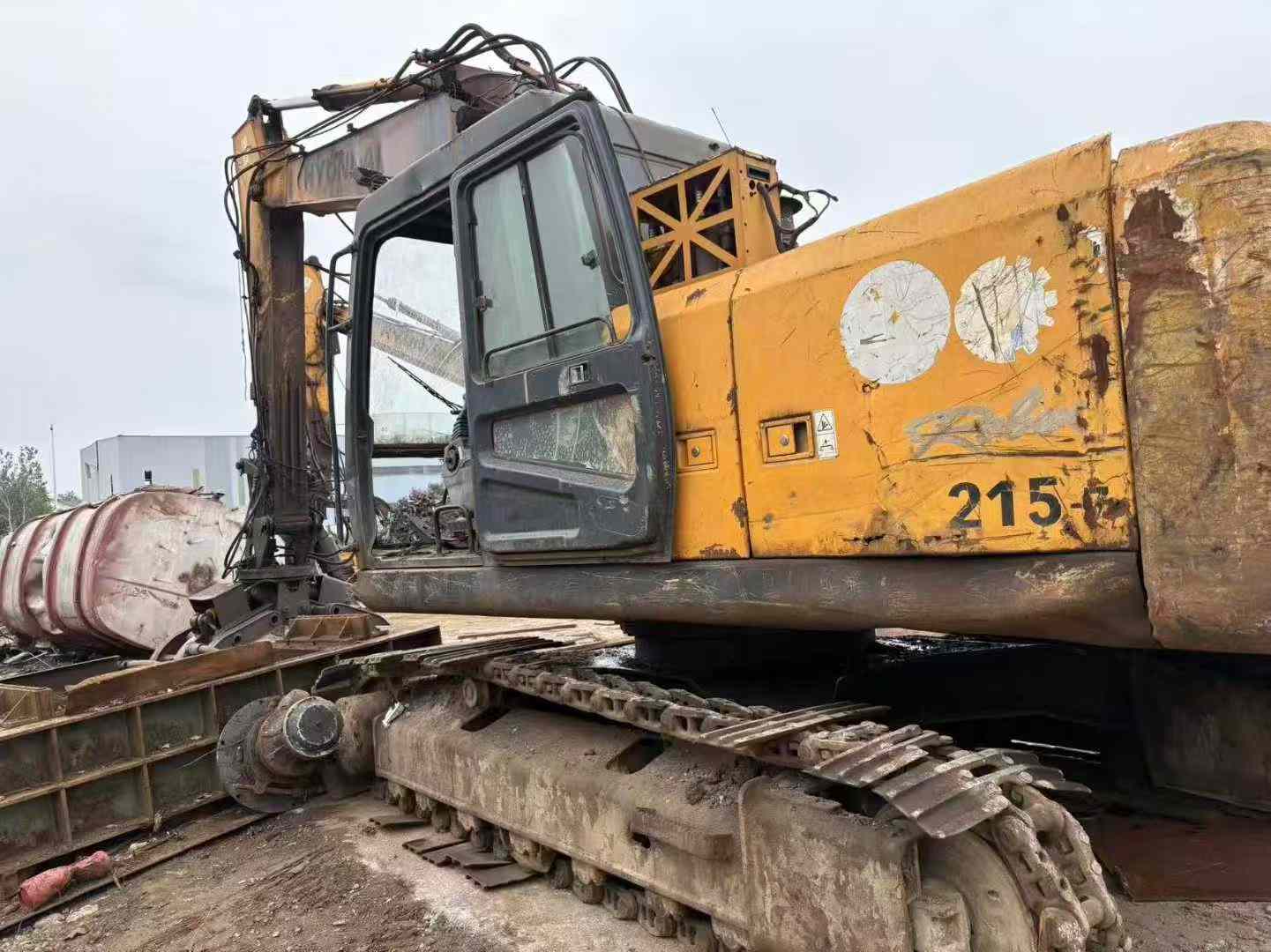 Buy Hyundai R215-7 Used Excavator / 2 Used Hyundai R215-7 Excavator 2016 Model / 2