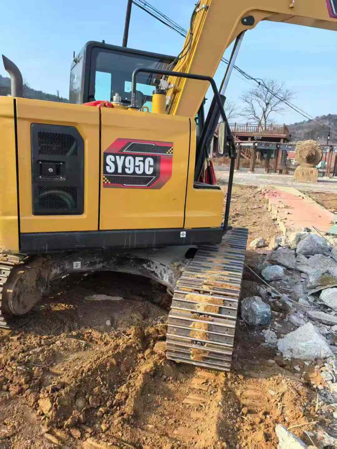 Buy Sany SY75 Used Excavator / 1