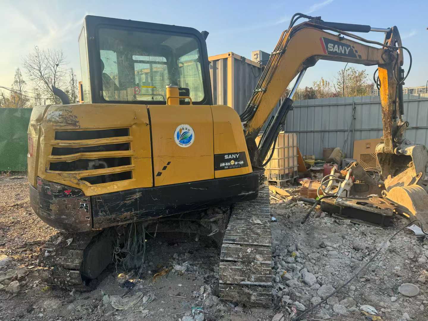 Used Sany SY55 Excavator 2020 Model / 4