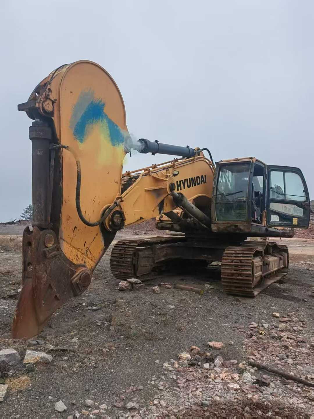 Used Hyundai R485LVS Excavator 2018 Model / 5