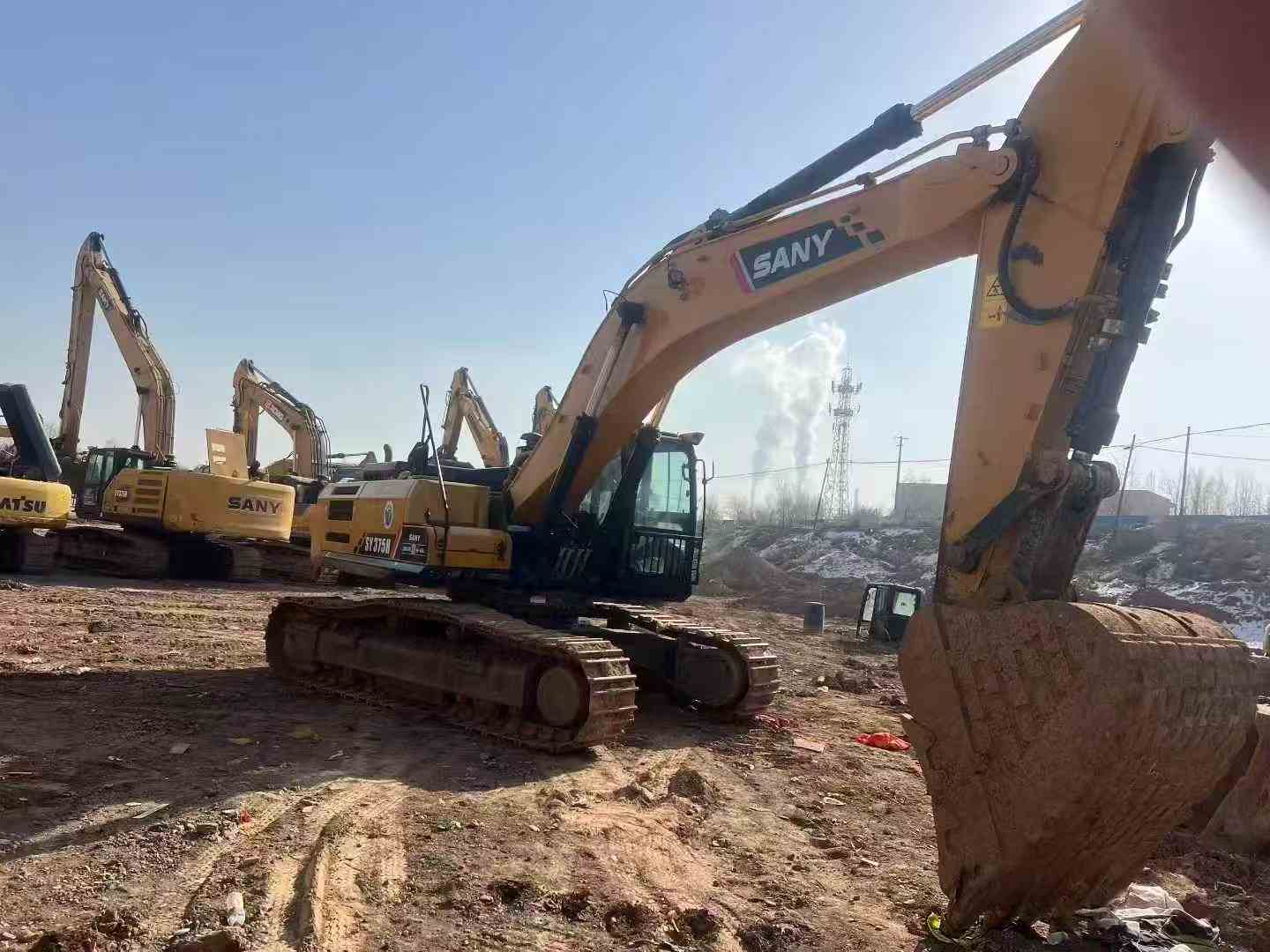 Used Sany SY75 Excavator 2022 Model / 2