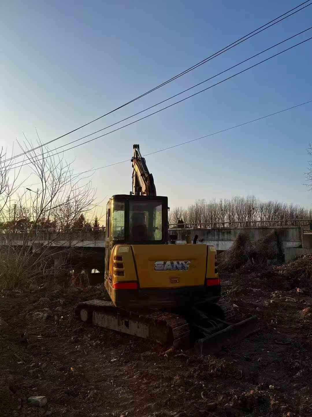 Used Sany SY55 Excavator 2019 Model / 2