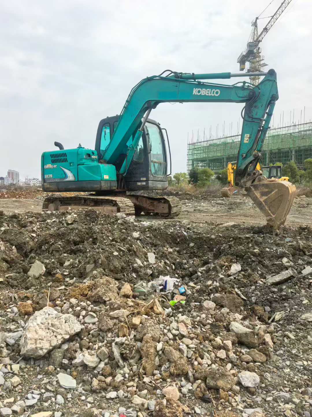 Used Kobelco SK75 Excavator 2017 Model / 4