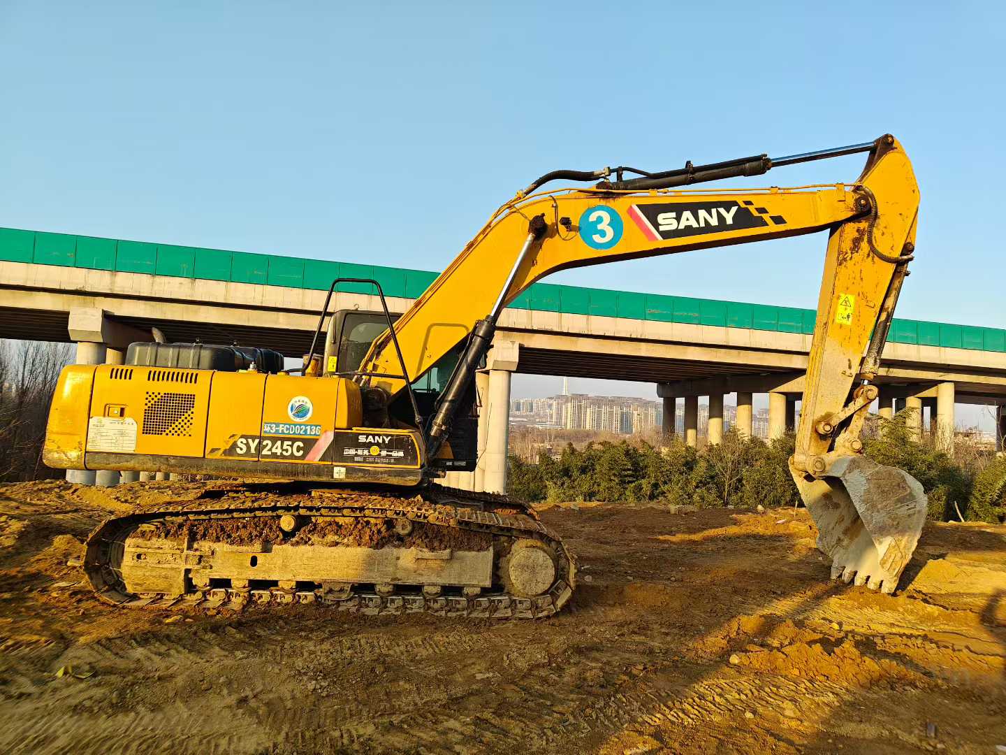 Used Sany SY205H Excavator 2019 Model / 7