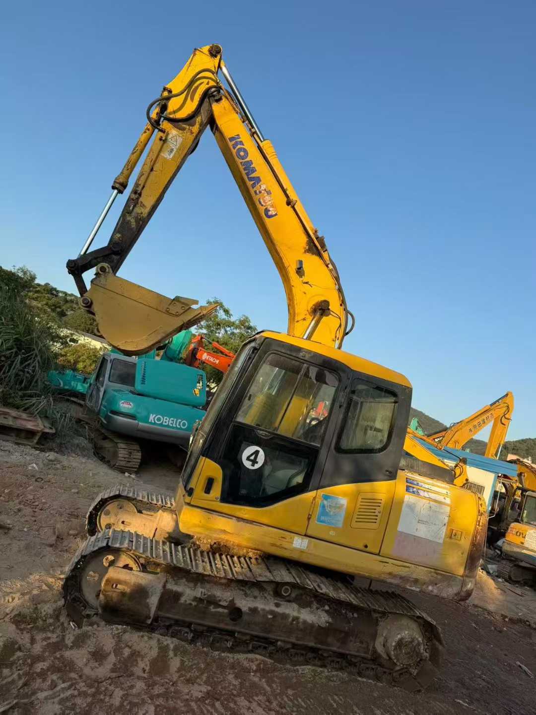Used Komatsu PC110-7 Excavator 2016 Model / 3