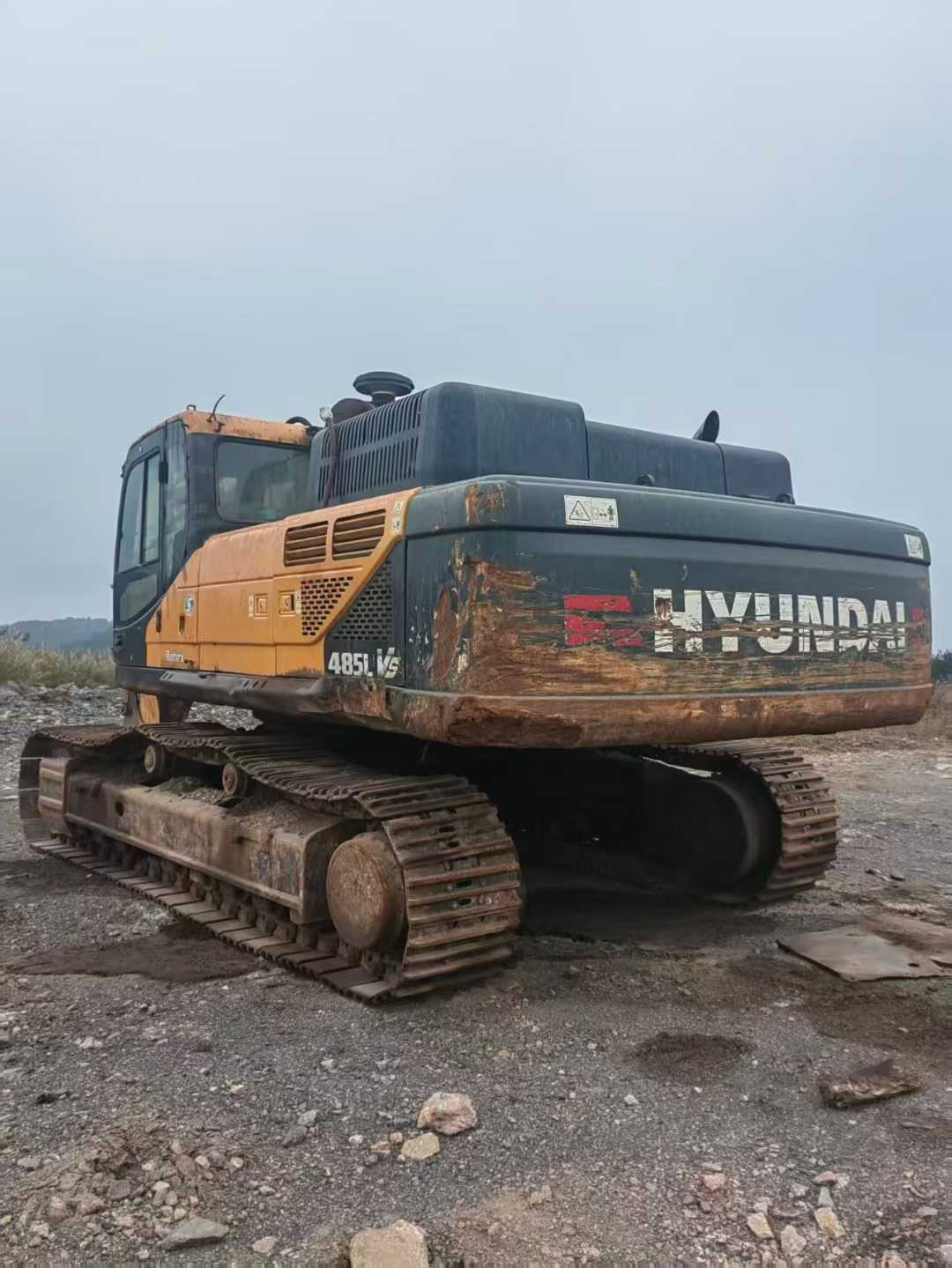 Used Hyundai R485LVS Excavator 2018 Model / 6