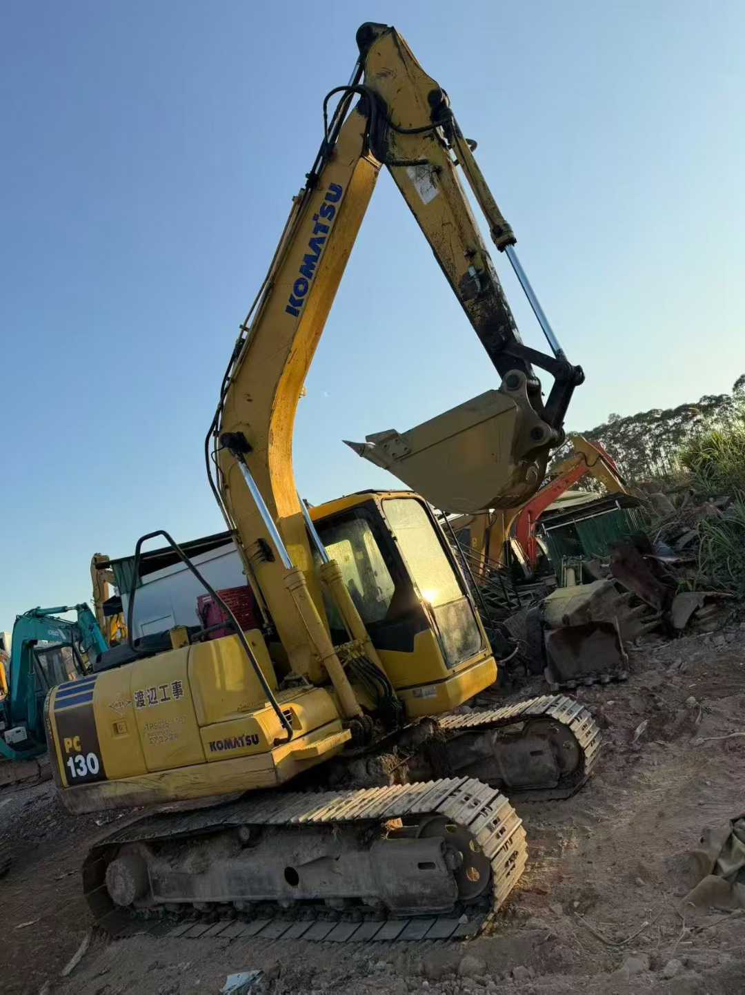 Used Komatsu PC110-7 Excavator 2016 Model / 4